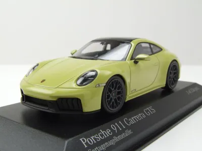 Produktbild von Minichamps 410064122 Porsche 911 (992.2) Carrera GTS 2024 gelb metallic 1:43