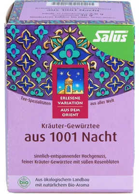 Produktbild von Salus Kräuter-Gewürztee aus 1001 Nacht , 15 St. Filterbeutel