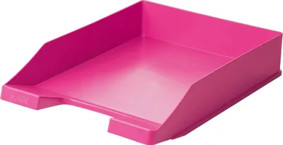 Produktbild von Briefablage Klassik A4/C4 stapelbar stabil modern Trend Colour pink Packung mit 10 Stück