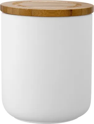 Produktbild von ladelle STAK Vorratsdose soft mattiert weiss 13 cm