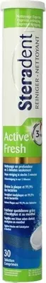 Produktbild von Steradent Active Fresh Kunstgebit Reinigingstabs 30ST
