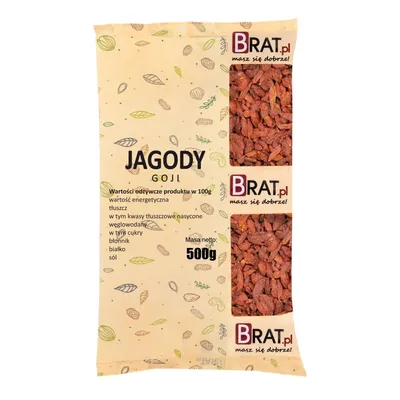 Immagine prodotto di Bacche di Goji 500g Brat.pl