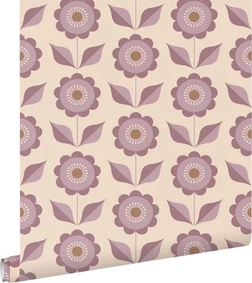 Produktbild von ESTAhome Tapete Blumen Lila 50 x 900 cm
