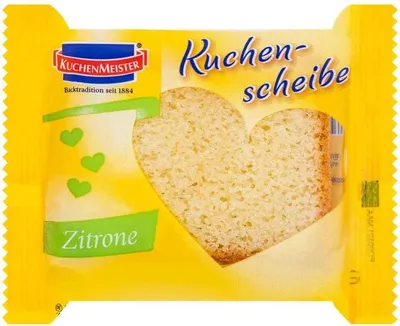 Produktbild von KuchenMeister Kuchenscheibe Zitrone 25g