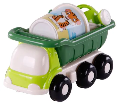 Productafbeelding van Cavallino Strandkiepwagen met emmerset, groen, 5-delig.