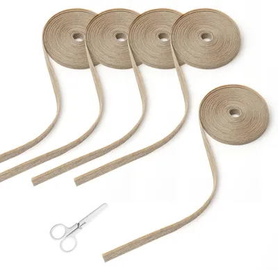 Produktbild von Juteband, 5 Rollen, 6 mm breit, 50 m Länge, für Dekoration und Geschenke
