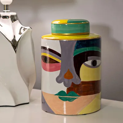 Produktbild von Basa - Vase, Mehrfarbig, Modernes Design