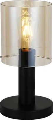 Obrázek produktu pro Stolní lampa LED Italux Sardo moderní černá TB-5581-1-BK+AMB