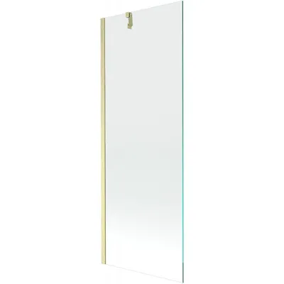 Zdjęcie produktu dla Mexen Next Parawan 1-skrzydłowy 70x150cm, Transparent, Złoty Szczotkowany