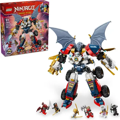 Image de LEGO NINJAGO L'Ultrarobot Combiné de Zane 71834