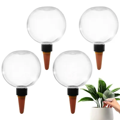 Immagine prodotto di 4 sfere automatiche per l'irrigazione delle piante - 500 ml di sfere per l'irrigazione delle piante