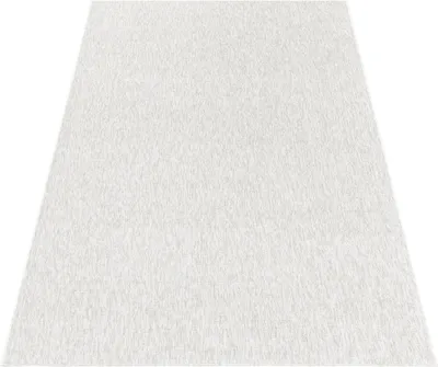 Produktbild von Teppich Läufer Wohnzimmer Creme 80x150 Unicolor - Einfarbig aus Polypropylen