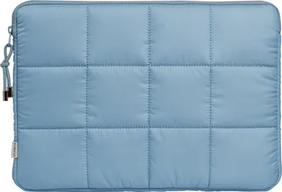 Image de Selencia Puffy Laptop sleeve 15-16 inch - Housse pour ordinateur portable - Bleu ardoise