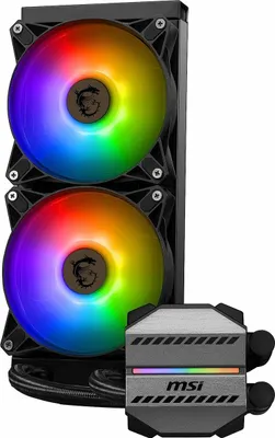 Produktbild von MSI MAG Coreliquid M240, All-in-One-Flüssigkeitskühler, 12 cm, Schwarz