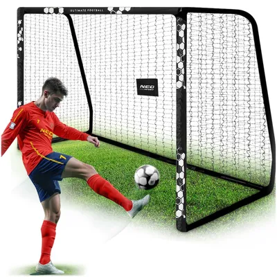 Immagine prodotto di Porta da calcio con copertura protettiva, dimensioni 300 x 200 x 120 cm, adatta a bambini e adulti