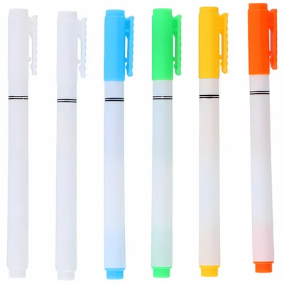 Produktbild von 6x KREIDETAFEL-MARKER Set abwischbar Boardmarker Tafelschreiber Kreidemarker Kreidestift Tafel Stift 46