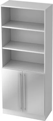 Produktbild von SIGNA G 7700 RE - 5 OH Schrank Relinggriff Kunststoff Weiß/Silber