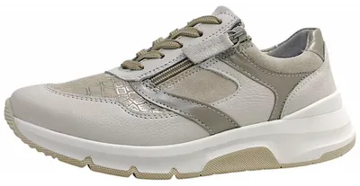 Image de Aco Jasmino 05 : Chaussures pour femmes, modèle à lacets, couleur blanche, style décontracté