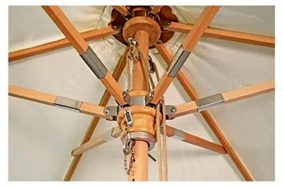 Produktbild von Sonnenschirm 240 cm mit Windauslass UPF 50+