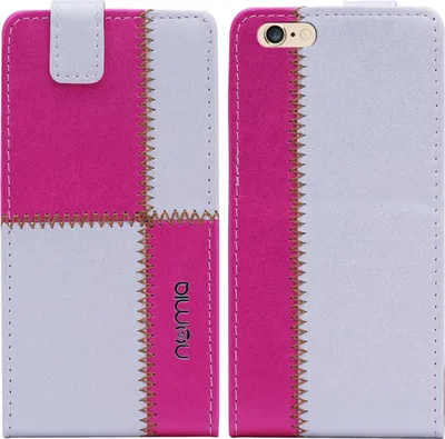 Produktbild von Apple Iphone 6 / 6s Plus Numia Flipstyle Weiss-Pink