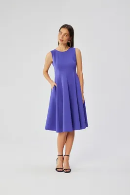 Produktbild von Stylove Midikleid für Frauen Jukmun S358 lila XL