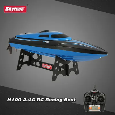 Obrázok produktu pre Originálny diaľkovo ovládaný elektrický RC čln Skytech H100 2,4 GHz s otočným mechanizmom o 180° a rýchlosťou 20 km/h