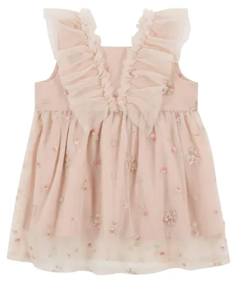 Produktbild von Steiff Kleid EU Größe 92 Pearl Blush, lockere und Bequeme Passform, waschmaschin