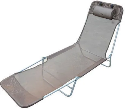 Produktbild von Outsunny Sonnenliege Gartenliege Relaxliege Bäderliege Zweibeinliege 4 Farben (kaffeebraun)