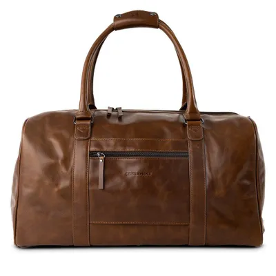 Produktbild von Gentlemen's Weekender Heidelberg - Reisetasche Echtleder Herren - große Leder Wochenendtasche - Duffel Bag für Reise & Business - Laptopfach