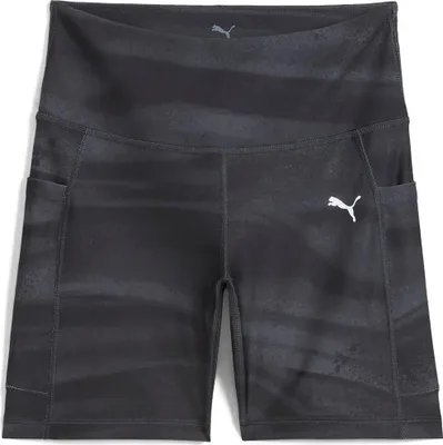 Produktbild von Puma W RUN VELOCITY 5' AOP SHORT TIGHT - schwarz, Größe:XS