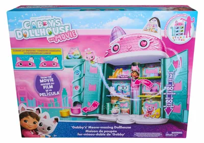 Zdjęcie produktu dla Gabby's Dollhouse GDH PYS Mvie Dollhse NonFture GML, 3 lat(a)