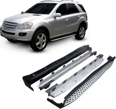 Obrázek produktu pro J&J Automotive | Boční nášlapy pro Mercedes ML-W164 2006-2013 Running Boards