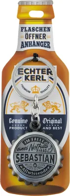 Produktbild von Echter Kerl Flaschenöffner Sebastian