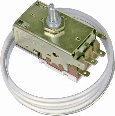 Produktbild von easyPART passend für K59L1287001 RANCO Thermostat Kühlthermostat Kühl-Gefrierkombinationen 0-Sterne-Kühlschrank K59-L1287 900mm Kapillarrohr 3x4,8mm AMP passend Liebherr 6151086