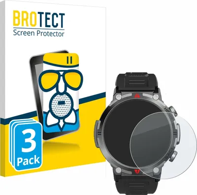 Produktbild von 3x BROTECT Schutzglas für IFMDA S100 1.45" Schutzfolie Displayschutz Display Schutz Glas Folie matt