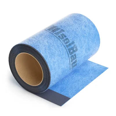 Produktbild von Isolbau Wannen-Dichtband 4m - Wannen-Fugenband zur Abdichtung von Sanitär, Badewanne, Dusche, Bad, Selbstklebend, Wasserdicht Dichtungband mit Butylstreifen