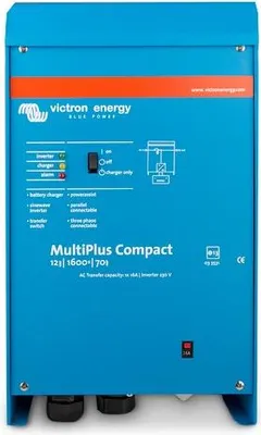 Image de Victron MultiPlus 0% TVA §12 III UstG 12/1600/70-16 1600 Onduleurs