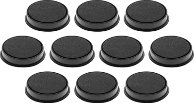 Produktbild von Discofix Standard schwarz 30mm 10St