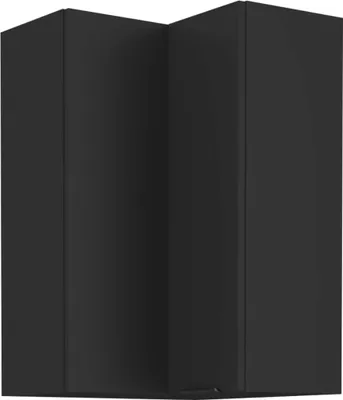 Produktbild von Eck-Hängeschrank Siena schwarz 60x60 GN-72 1F (90°)