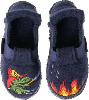 Produktbild von Nanga Little Fireman Kinder Slipper Wolle Feuerwehr EUR 29