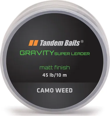 Zdjęcie produktu dla Tandem Baits Plecionka Gravity Superleader 45lb 10m Camo Weed