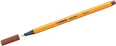Produktbild von Fineliner - STABILO point 88 - Einzelstift - rötel