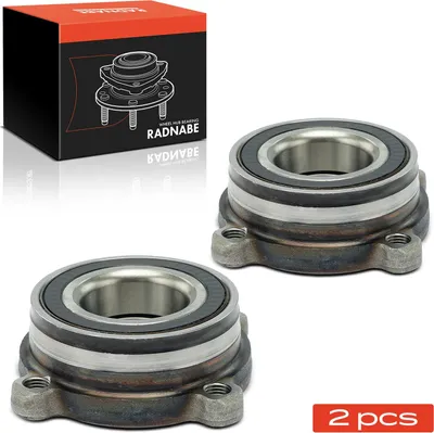 Produktbild von Frankberg 2x Radnabe Radlagersatz Hinterachse beidseitig für BMW 2 Coupe F22 F87 3er F30 F80 F33 F83 F32 F82 E60 E63 E64