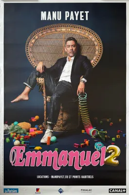 Obrázok produktu pre Manu Payet - Emmanuel 2 - Plagát / Nástenná výzdoba - 78x116 cm