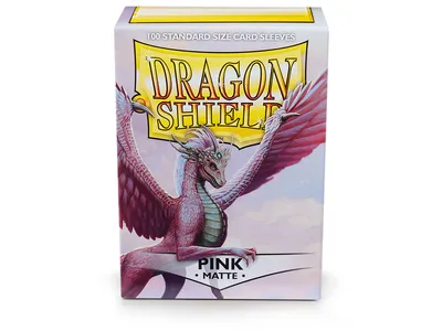 Image de Dragon Shield Matte : Rose (100 pièces)