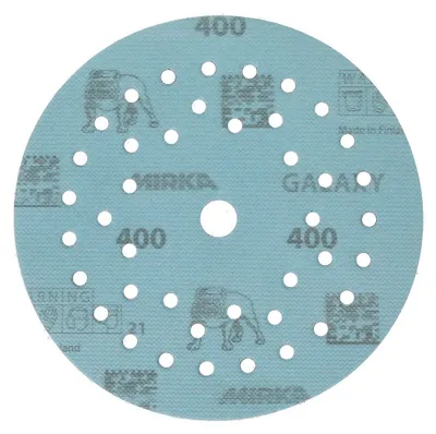 Immagine prodotto di Disco di levigatura adesivo GALAXY Grip Multifit 125mm K.400 f.HO/metallo/vernice/cu.