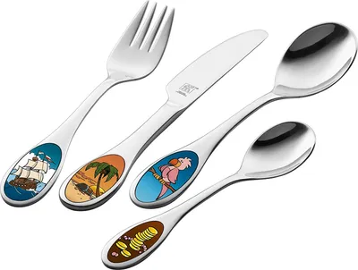 Produktbild von Zwilling Kinderbesteck 4tlg. Adventures 07014-210