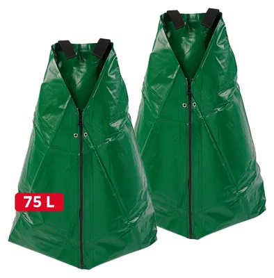 Produktbild von NOOR Bewässerungssack FROGBAG - 75 L Bewässerungsbeutel (2 Stück) - robuster Wassersack 90x52x84 cm - Baumbeutel aus PE-Gewebe 200 g/m² reißfest