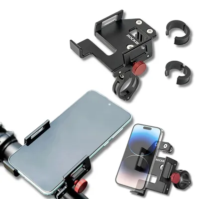 Immagine prodotto di Supporto per telefono da bicicletta Rockbros, regolabile