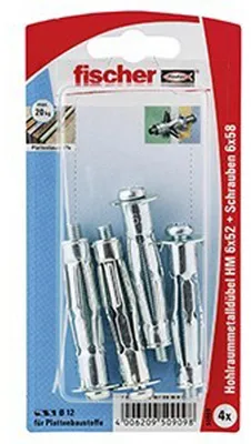 Zdjęcie produktu dla Kołek metalowy HM 6 x 52 SK